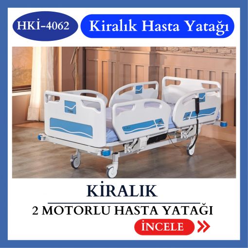 İki Motorlu Hasta Karyolası Kiralama