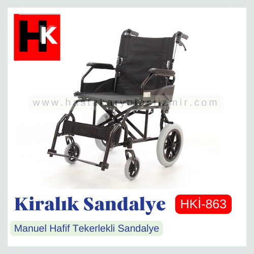 Kiralık Hafif Tekerlekli Sandalye 