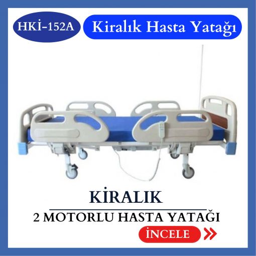 İki Motorlu Hasta Karyolası 