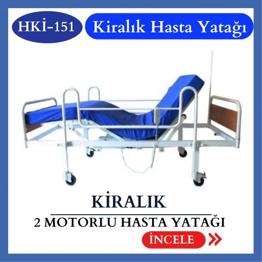 İki Motorlu Hasta Karyolası HKİ-151