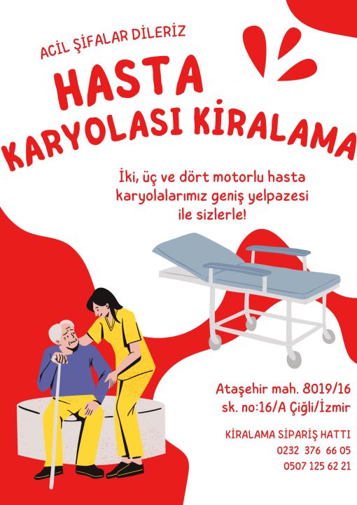 motorlu hasta karyolası izmir 