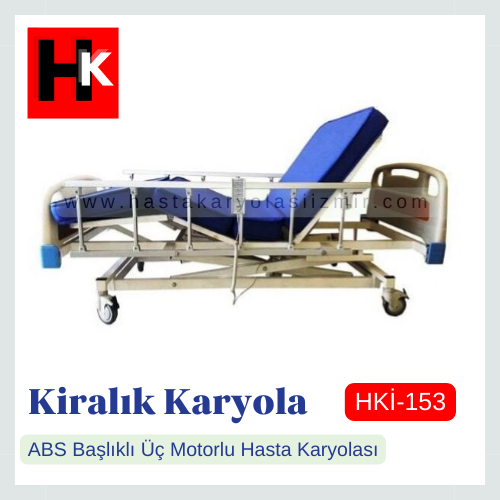 Kiralık Üç Motorlu Hasta Karyolası Bostanlı