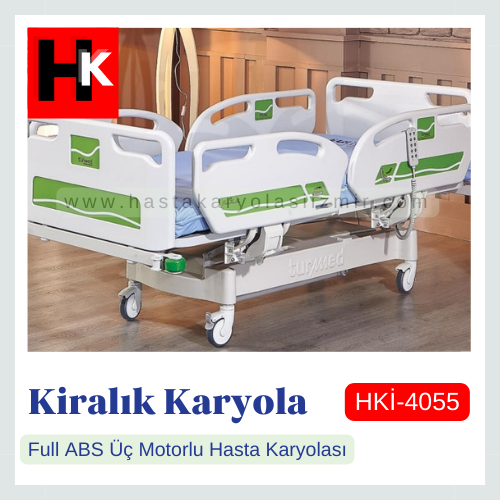 Kiralık Üç Motorlu Hasta Karyolası Bostanlı