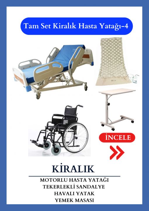 Full Set Hasta Karyolası Kiralık