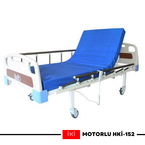 Çit Korkuluklu İki Motorlu Hasta Karyolası HKİ-152