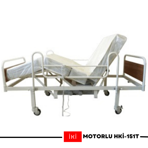 Lazımlıklı İki Motorlu Hasta Karyolası HKİ -151T