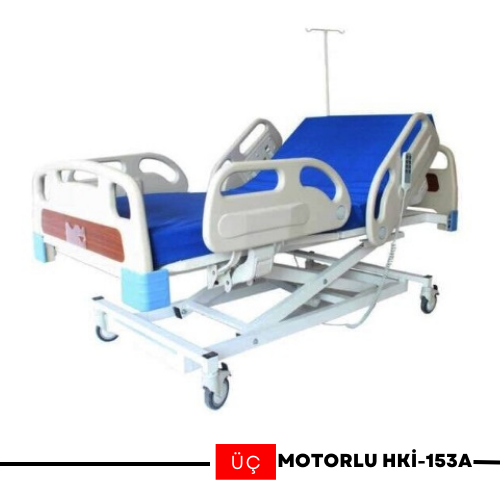 Full Abs Üç Motorlu Hasta Karyolası HKİ-153A